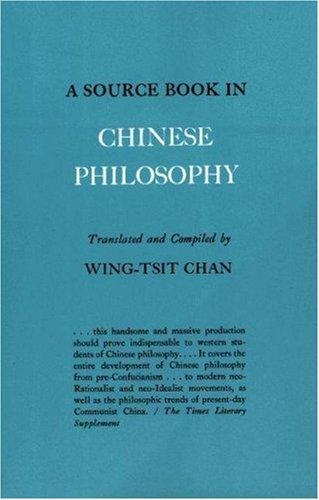 A Source Book in Chinese Philosophy